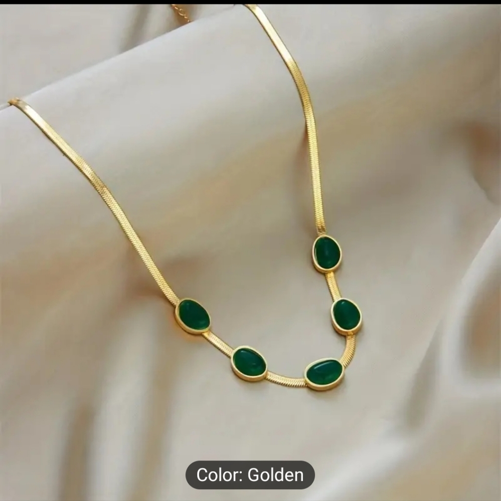 2 piece necklace and bracelet